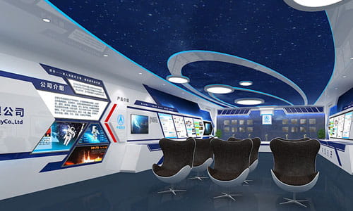 杭州航天电子展厅设计