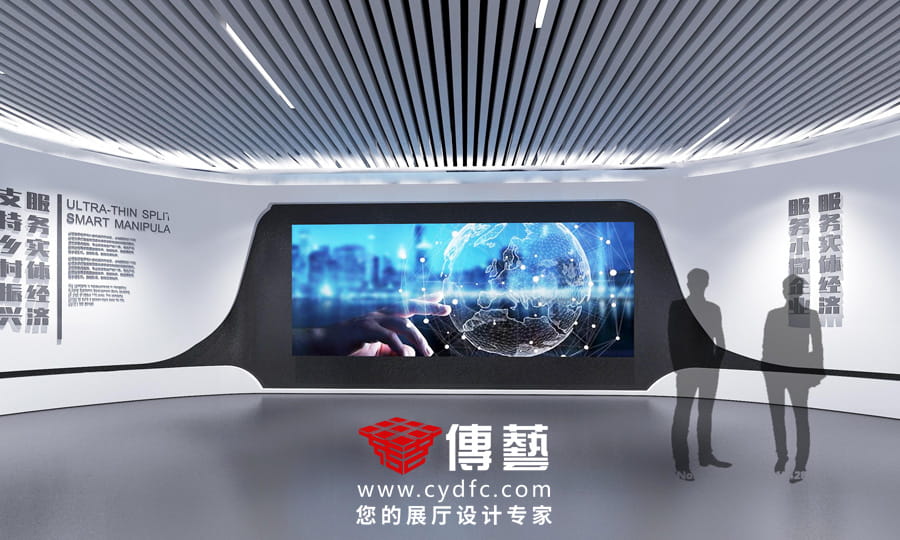 稠州银行展厅设计06