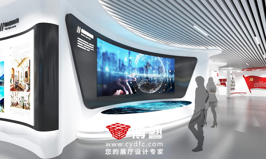 稠州银行展厅设计08